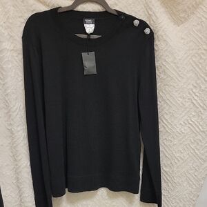 Chanel Uniform Sweater XL